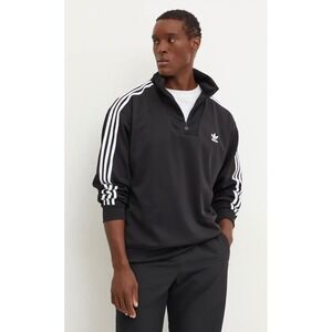 Adidas Climalite 3/4 Zip Performance Pullover Men's Size Medium Navy